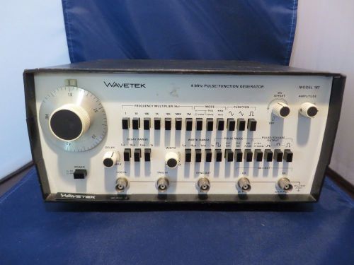 Wavetek 4 MHz Pulse/Function Generator Model 187