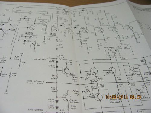 CHRONETICS MANUAL PG-13B: Pulse Generator - Instruction w/schematics # 18852