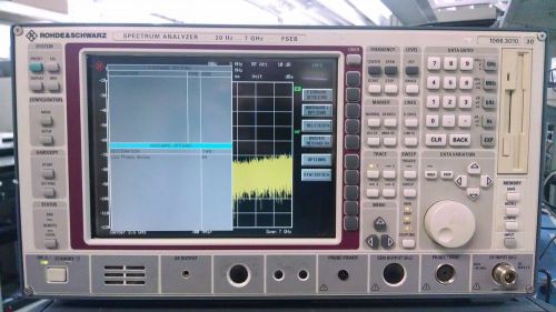 Rohde &amp; Schwarz FSEB30 20Hz - 7GHz Spectrum Analyzer, OPT B4