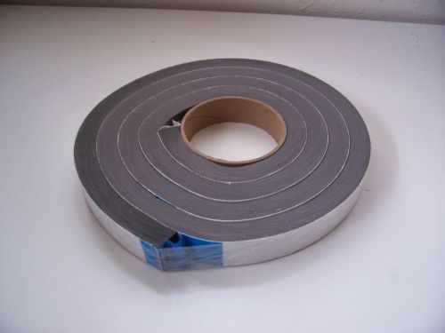 Foam tape gray 1 sided heat resistant 5/8&#034; thick x 1&#034; wide x 80&#034; long for sale