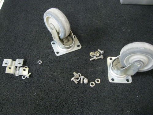 NOBLES TYPHOON WD16BATT FRONT / REAR WHEELS CASTERS    (I5)