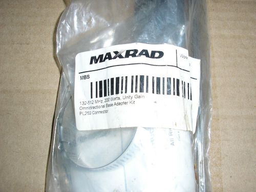 NOS in Package Genuine MAXRAD MBS Omnidirectional Base Station Adapter Kit