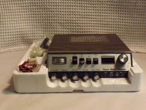 Vtg Sears 61-3811 Citizens Band Two-Way CB Radio Original Box