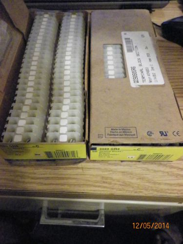 Square D 9080GR6, Terminal Blocks (2 Boxes of 50) (NIB)