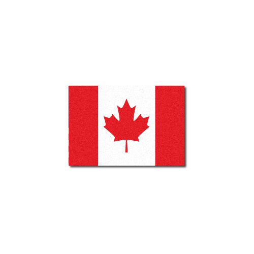 FIREFIGHTER HELMET FLAGS FIRE HELMET STICKER - Canadian Flag