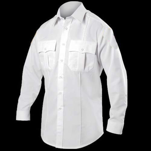 BLAUER 8600-Z CLASSACT LONG SLEEVE SHIRT POLICE DRESS WHITE SIZE 17.5 ( 32-33 )