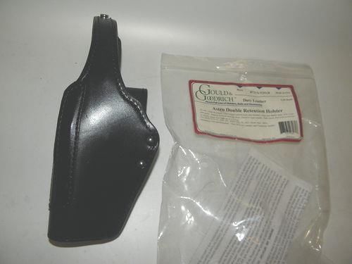 GOULD &amp; GOODRICH B721A-92FLH ASTRO DOUBLE RETENTION HOLSTER LH FITS BERETTA