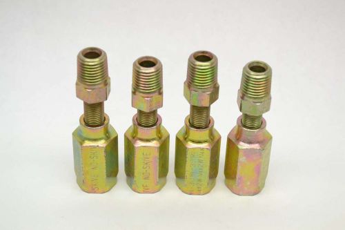 LOT 4 NEW PARKER R2 P-30 HIGH PRESSURE 1/4X2W NOZZLE FITTING B401490