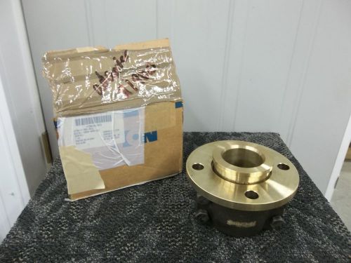 EATON AEROQUIP BRASS FLANGE HOSE ADAPTER MILITARY SURPLUS FC5048-4048-188 NEW