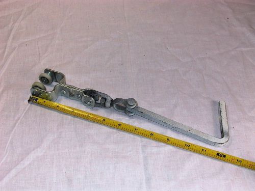 I-beam material handling overhead conveyor trolley hook swivel heavy duty