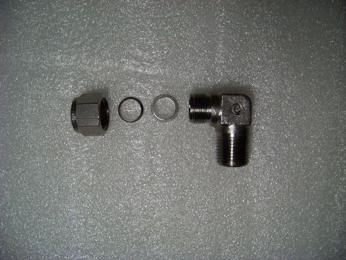 Swagelok / Crawford SS-810-2-8 Strainless 1/2&#034; Tube OD x 1/2&#034; MNPT Elbow Auction