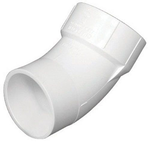 Charlotte pipe street elbow pvc dwv 1-1/2 for sale