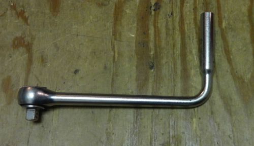 Ridgid 92202/30703 1/2&#034; drive, 90 degre offset curved handle ratchet l@@k! for sale