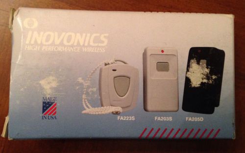 Inovonics wireless button - model FA203S