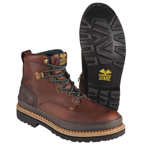 Work Boots, Stl, Mn, 9M, Brown, 1PR G6374 009 D