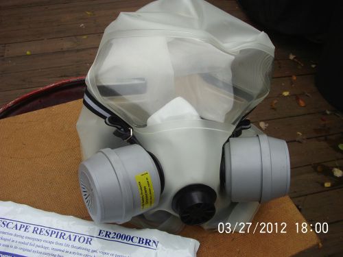 EMERGENCY ESCAPE RESPIRATOR NORTH ER2000CBRN