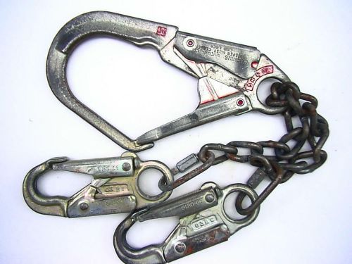 Miller 3 Point Carabiner Safety Snap Hooks Fall Arrest