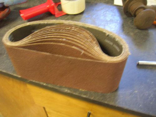 10 resin bond r192 xt2 &#034; sanding belts abrasiveaa60y 4&#039;x24&#039; for sale