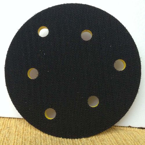 6&#034; velcro face sanding pad 6 hole air vacuum sander grinder for sale