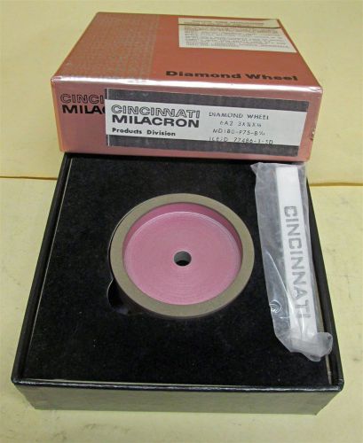 Cincinnati Diamond Grinding Wheel MD 180 P75 B 1/16 3&#034; x 3/4&#034; x 3/8&#034;