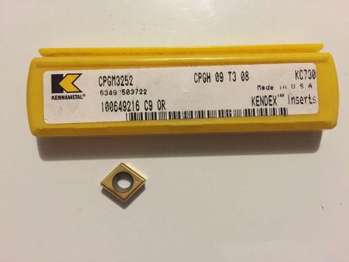 KENNAMETAL CPGM3252 KC730 CARBIDE TURNING INSERTS (5pcs)