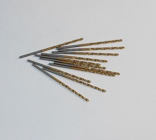 Jobber Length Drills #51 HSS 118D TiN 1&#034; LOC x 2&#034; OAL QTY 12 &lt;1914&gt;