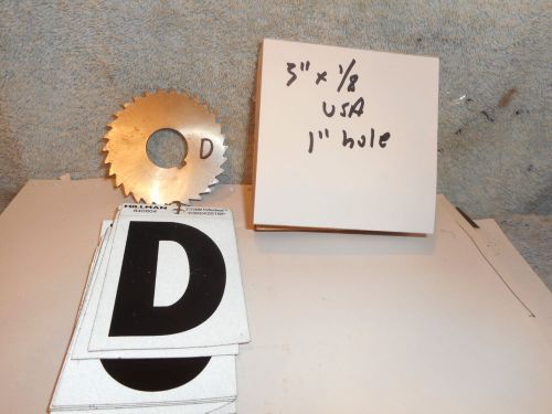 Machinists 12/19  BUY NOW  Circular Mill Cutter D   USA !! See ALL