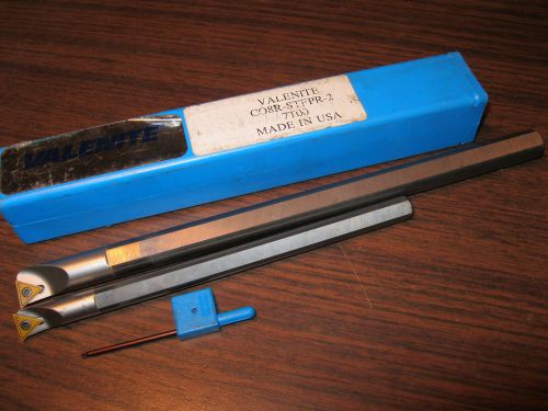 2 valenite carbide bore bars for sale