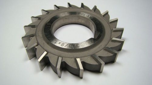 Side Milling Cutter 3&#034; x 3/8&#034; x 1-1/4&#034; Arbor HSS 5-706-185 [687]