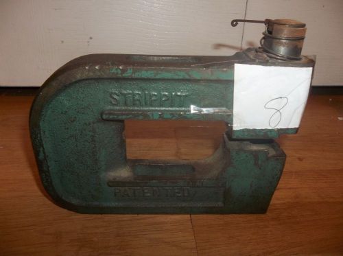 Strippit 4BN 1 1/4&#034; Frame DIE MACHINIST PRESS item # 8