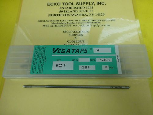 Spiral point extension tap m4x0.7 x 6&#034; length high speed vanadium vega new$14.40 for sale