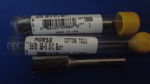 MORSE BURR CUTTING BITS #59886