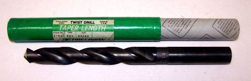 NEW PTD PRECISION TWIST DRILL 51055 HIGH SPEED STEEL BIT 55/64&#034; INCH