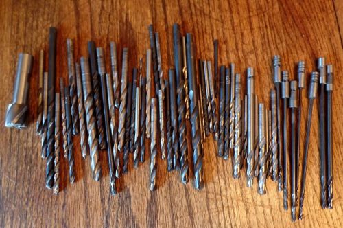 Lot 50  small metal working drill tool bits machine work