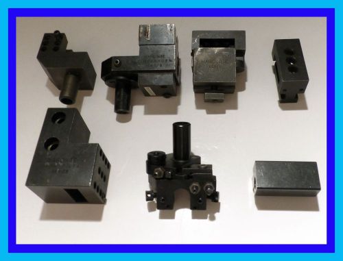 HARDINGE TOOL HOLDER LOT ASM, DSM ETC ... NO RESERVE!