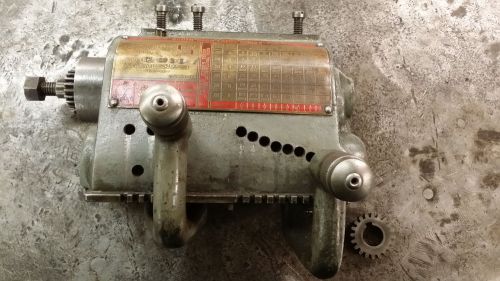 South Bend 10K LIGHT 10  9&#034; model A  LATHE  Complete quick change gear box