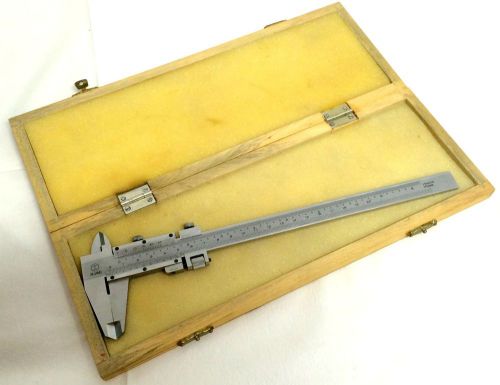 Vernier Caliper 9&#034; - 20cm w/ Wooden Case