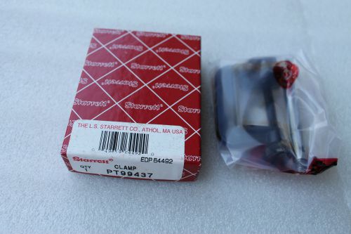 Starrett PT99437 Clamp Dial Indicator 1-5/16&#034; Flat Capacity 5/16 Round Machinist