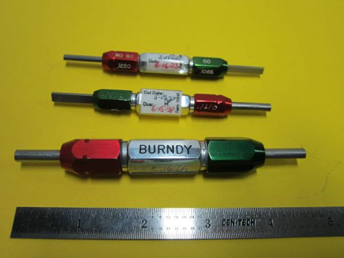 LOT 3 EA METROLOGY INSPECTION GO NO-GO STANDARDS BIN#27-21