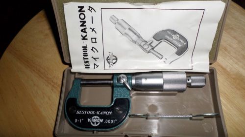 BESTOOL KANON MICROMETER 1-0. 0.0001&#034;