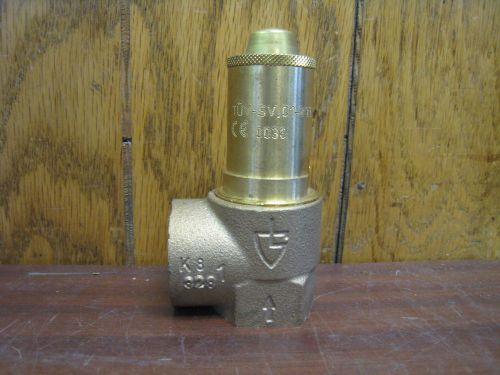 New Goetze TUV-SV.01-293.16.F.0.36.6 1&#034; NPT Bronze Safety Valve Free Shipping