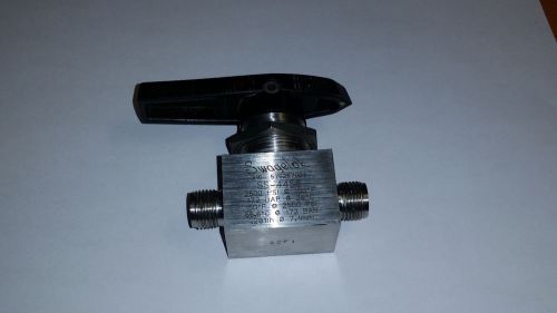 Swagelok/Whitey SS-44S6 Ball Valve (2500PSI  @ 100F)