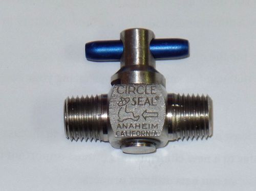 Circle Seal   Shutoff Valve 95597-2MM 2000 psi - SS 301 NEW