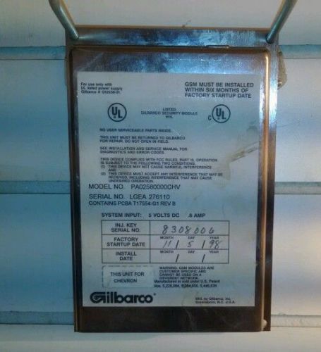 GILBARCO MARCONI PA02580000PAY 911L SECURITY MODULE CORE