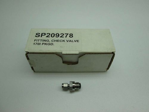 NEW VIDEOJET SP209278 CHECK VALVE FITTING D393350