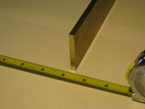 Bronze flat bar 1/4&#034; x 2&#034; x 9-3/8&#034;, 385 alloy, wieght = 1 lb- 6.8 oz for sale