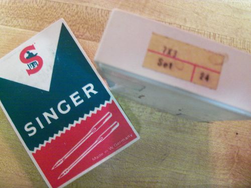 SINGER INDUSTRIAL SEWING MACHINE NEEDLES SYSTEM 7X3 SIZE 24  112W  144B  145B