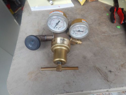 &#034;HARRIS&#034;  # 9296 Multistage Regulator with 1/4&#034; Parker Valve