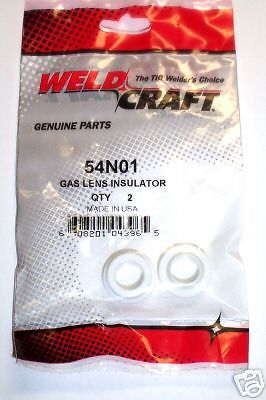 Weldcraft gas gaskets 54N01 for 17,18,26 torches  2/pk