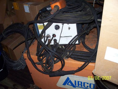 airco bumblebee welder with miller matic  mig